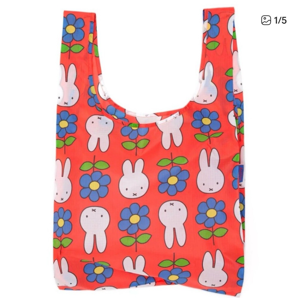 BAGGU red standard size Miffy Tote NWT rare sold out